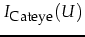 $\displaystyle I_{\mbox{\footnotesize Cateye}}(U)$
