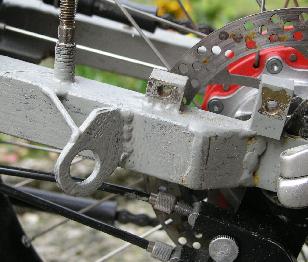 Weberblech und Flunderkupplungsdorn