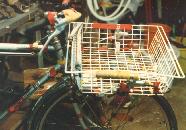 Korb von der Seite, Tr�gerbefestigung